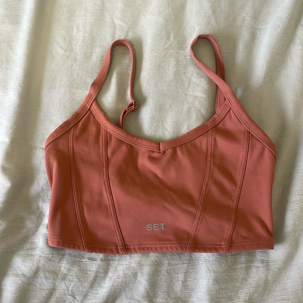 SET ACTIVE - luxeform bra (terracotta)